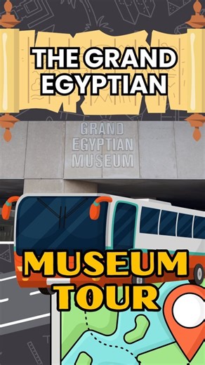 Step inside the Grand Egyptian Museum with us and witness history unfold in one of the world's largest archaeological museums. This tour video takes you through the stunning halls filled with treasures of ancient Egypt, from the majestic artifacts of the pharaohs to rare antiquities that tell tales older than time. Experience the awe-inspiring exhibits and the innovative architecture that make this museum a cornerstone of cultural heritage. Ready to walk through corridors of history? Join us for