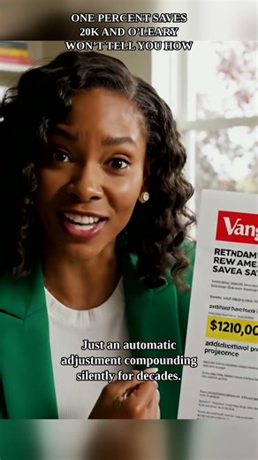 One Percent More Adds $120,000 To Your Retirement — The Vanguard Study #shorts