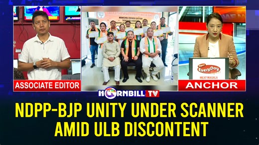 NDPP-BJP Unity Under Scanner Amid ULB Discontent #NDPP #BJP #ULB #unity #PoliticalParties #election #Nagaland | HornbillTV