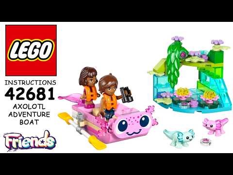 How to build LEGO Friends 42681 - Axolotl Adventure Boat (Step-by-Step Tutorial) 2026