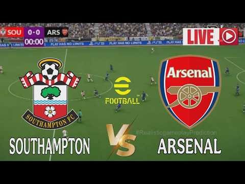 🎮 Arsenal vs Southampton | FA Cup 2026 | Today’s Match Simulation PES2021 