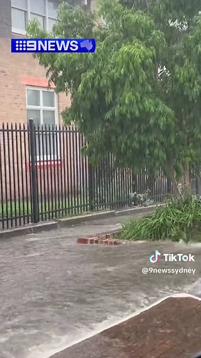 Sydney has again been hit by severe storms today, with many parts of the city experiencing flash flooding. #Sydney #SydneyWeather #Weather #NSW #Flooding #9News