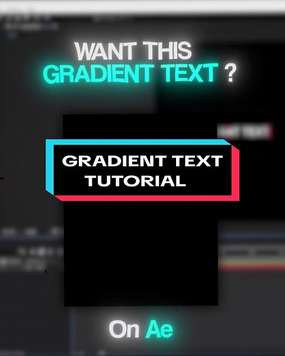 Gradient Text Tutorial for After Effects | How to Create Stunning Text Effects