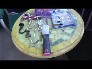 What's a Swag Hook & How to Install in Stucco Ceiling