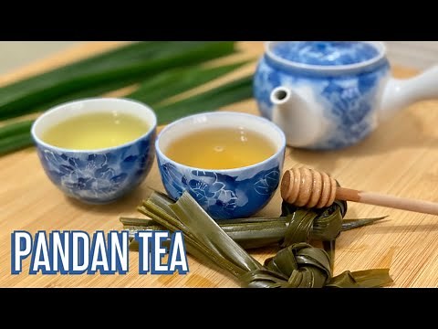PANDAN TEA recipe | Caffeine-free tea