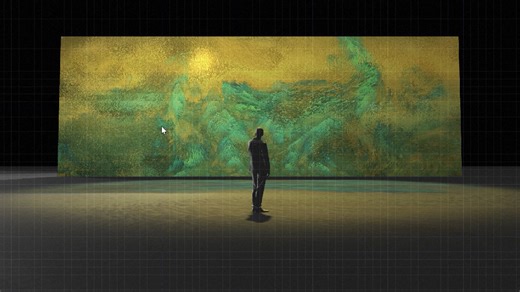 Touchdesigner 展厅可视化鼠标交互工程