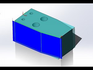 CAMWorks 2 Axis Tutorial- 6 Open Profile Machining Toolpath