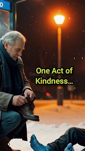Helping Homeless Man in the Snow | Emotional Kindness Story