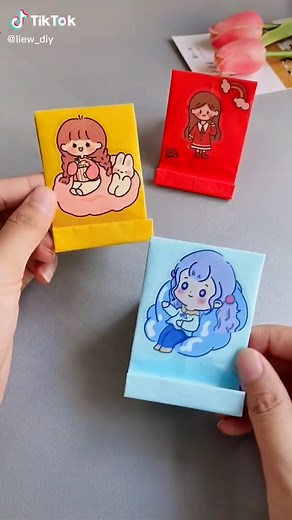 DIY Origami Phone Holder Craft Ideas