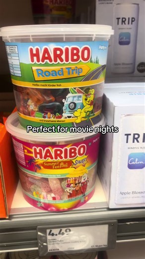 Haribo Sweet Buckets: Perfect Movie Night Snack (Aldi)