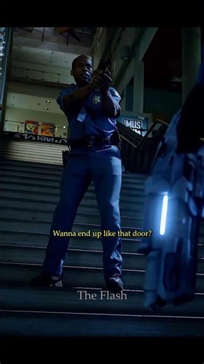 “Wanna End Up Like That Door?” 😳 | Captain Cold’s Classic Threat Snart’s Deadly Entrance