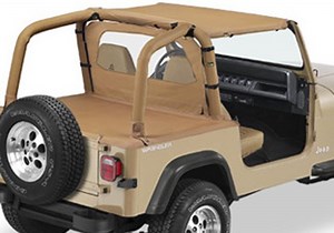 1992 Jeep YJ Bestop Strapless Bikini for Jeep - Spice