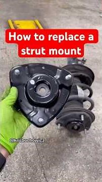 How to Replace a Strut Mount on a Toyota in Minutes!