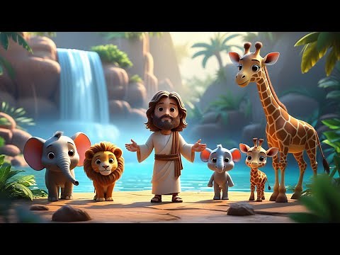 Jesus, Love and Faith | Animated Christian Songs for Children | Learn Values and Miracles