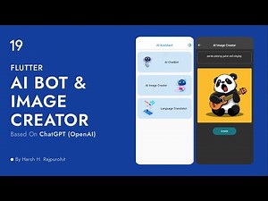 19.Custom Text Typing Animation In Flutter & Dart | Animated Text Kit Package | Ai Assistant