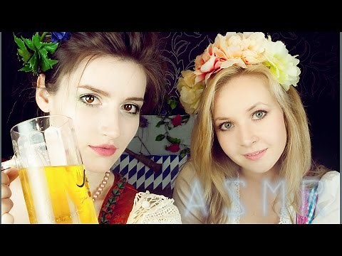 ASMR with beer - russian roleplay to celebrate the German "Oktoberfest!"