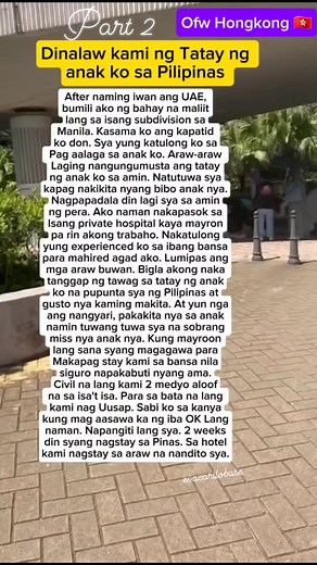 2.3M views · 14K reactions | Kwentong OFW. (Part 2) #ofwstory #KwentongOFW #buhayabroad #ofwlife #KwentoNgPagibig #kungyanghk #OFWHONGKONG #OFWHK #ofwlife #fbreelsfyp #fbreels #viralvideoreels #everyone #followers | Eva Carilo Base | Facebook