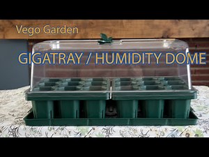 Vego Garden Giga Seedling Tray / Humidity Dome