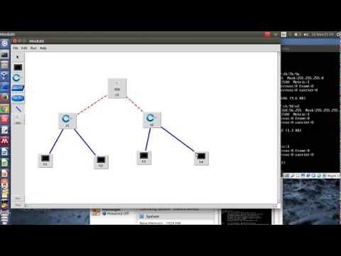 Running miniedit when mininet is installed in VM