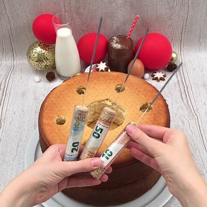 Le gâteau surprise de Noël ! Certains ont été plus sages que d'autres cette année :) | Chefclub