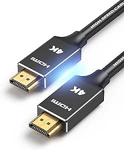 Capshi 4K Long HDMI Cable 30ft/9M, in-Wall CL3 Rated HDMI Cable 2.0 Support (HDR10 8/10bit 18Gbps HDCP2.2 ARC) High Speed HD Shielded Cord Compatible with TV, Laptop, PC, HDTV