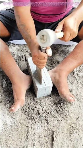 Striking the Stone: The Art of Splitting Schist by Hand