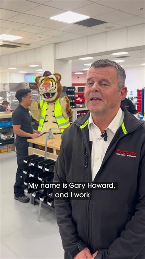 Our tiger has been sighted at Redpack Packaging Machinery and wasted no time getting his paws dirty! 🐾 We had the fantastic opportunity to speak to Gary Howard, General Manager at Redpack, who shared how having apprentices on the team positively impacts their business operations. Gary shares how apprentices bring both energy and fresh perspectives to the company, and further highlights how the growing recognition of apprenticeships has resulted in increased talent in the sector. Join us tomorro