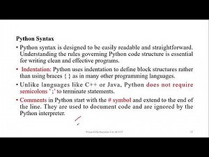Essentials of Python Part 1