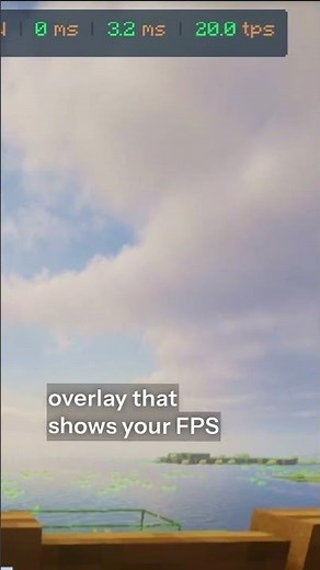 A Minecraft Mod That Tells You How Your Game Is Performing!