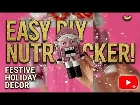 ✨DIY Nutcracker from Cardboard | Cute & Easy Holiday Decor🎄