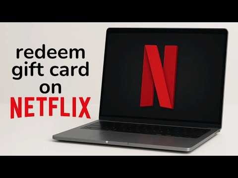 How to Redeem Gift Card or Promo Code on Netflix