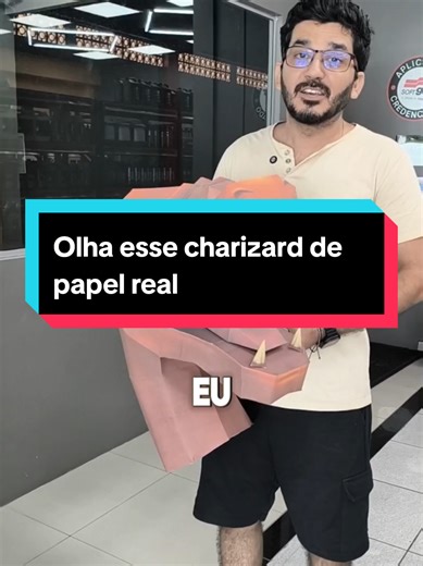 Olha só esse charizard gigante de papel que vou expor no evento papercraft Plaza week será q vou conseguir terminar a tempo #fouryou #Pokemon #papercrafter #PokemonGO #papercutting #geek #papercraft #artesanato #paperart#handmade #diytutorial