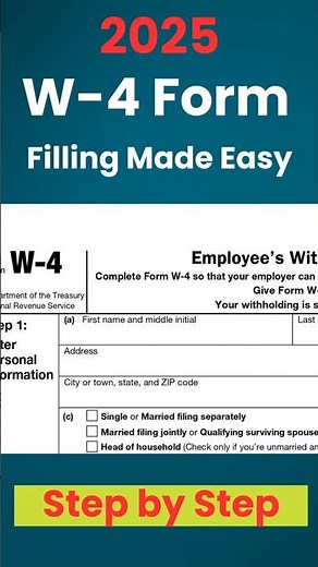 Fill Out Your W-4 in Minutes