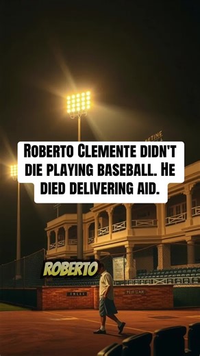 Roberto Clemente didn't die playing baseball. He died delivering aid. December 31, 1972: The first Latin American Baseball Hall of Famer boarded an overloaded plane to bring earthquake relief to Nicaragua. The plane crashed minutes after takeoff. He was 38. Body never recovered. 3,000 hits. Pittsburgh Pirates legend. MLB created the Roberto Clemente Award in his honor. Most only know the baseball player, not the humanitarian. #RobertoClemente #BaseballLegend #PuertoRico #Humanitarian #MLBHistory