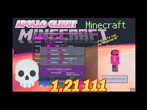 GCA Best MCPE Client - Apollon Client 1.21.111 To 1.21.114 (1.21.111 for Minecraft Bedrock | MVPC )