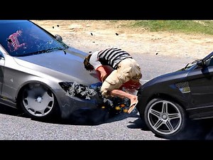 No Seatbelt Car Crashes #2 - GTA 5 Ragdolls Compilation [Euphoria Physics]