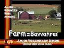 Amish Vocabulary "Things Seen on a Farm"