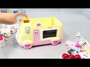 영실업 콩순이 119병원 의사 병원놀이 구급차 장난감 Ambulance Doctor Kit Play Doll Toys