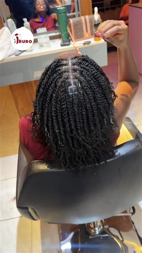 Afro Bulky Natural Twist Hair Tutorial