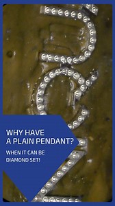 13K views · 112 reactions | I was asked to create an 18k diamond set pendant of the NIQUA logo. I love setting these name style pendants, cast them up with nice crisp edges makes them an absolute pleasure to set! Drilled and set with all Super Q carbide, 58MD drill, Figure 123 ball bur, and 138 Conical Cross cut. | Barnard Fine Setting | Facebook