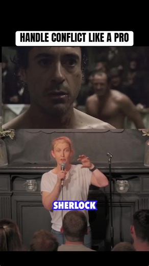 R u conflict avoidant or just a 19th century detective? #fyp #standup #funny #sherlock #standupcomedy