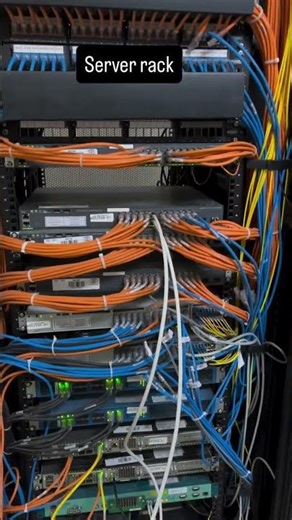 Inside Real Server Room 🔥 24/7 IT Infrastructure in Action | #Shorts