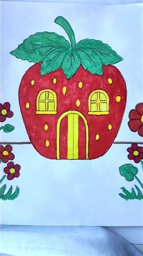 You Won’t Believe This Is a Strawberry 😍🍓Satisfying Coloring. Part 2.