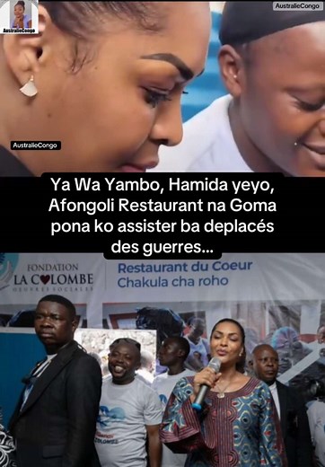 Lancement d'un Restaurant par Hamida Chatur Kamerhe à Goma pour Assister les Déplacés des Guerres