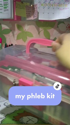 what’s in my phleb kit 💉 #medtech #medtechstudent #premed #medtechknows #medtechlife #phlebotomy #venipuncture #foryou #foryoupage #fyp #fypシ