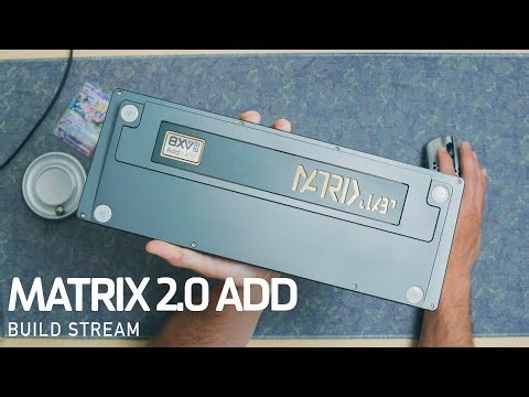 Custom Anodized Matrix 2.0 Add | Custom Keyboard Build Stream