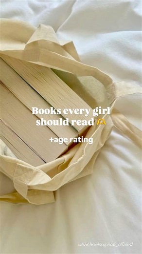 Books every girl should read 🫶 #booktube #booktok #books #bookrecommendations #fyp