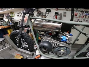 Making a gas tank Building a new custom racing mini bike part 13