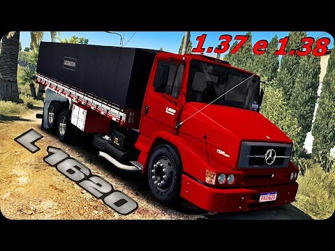 MOD 1620 ets2 1.37 e 1.38 - Mercedes-Benz L1620 Euro Truck