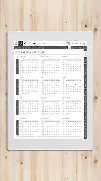 How to Create Supernote Planner Templates with Hyperlinks [part 4]